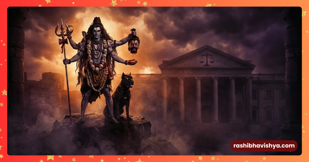 ನ್ಯಾಯಾಲಯದ ಸಮಸ್ಯೆಗಳಿಗೆ ಪರಿಹಾರ ನೀಡುವ ಕಾಲಭೈರವ.